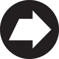 Arrow icon sign symbol design png