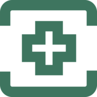 conception de signe de symbole icône médicale simple png