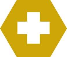 diseño de signo de símbolo de icono médico simple png