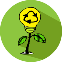 Light bulb icon sign symbol design png