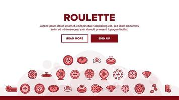 Roulette Landing Header Vector