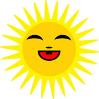 zon pictogram emotie cartoon teken symbool ontwerp png