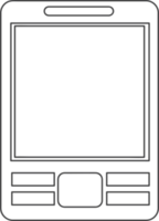 mobiltelefon ikon tecken symbol design png