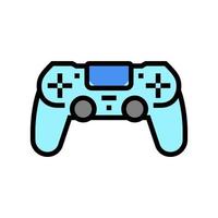 play game geek color icon vector illustration
