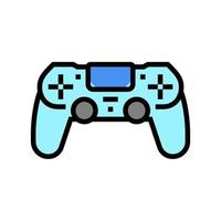 play game geek color icon vector illustration