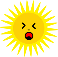 zon pictogram emotie cartoon teken symbool ontwerp png