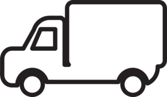 auto vrachtwagen pictogram teken symbool ontwerp png