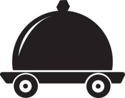 disegno di simbolo del segno dell'icona di consegna del cibo png