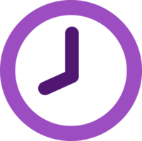 Clock icon sign symbol design png