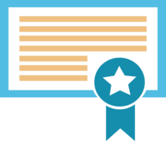 certificado icono signo símbolo diseño png