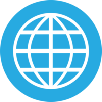 globo ícone mundo sinal símbolo design png