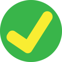 Tick Check Mark Icon sign symbol design png