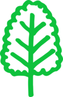 bomen met bladeren pictogram teken ontwerp png