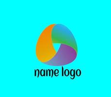 un logotipo simple que es adecuado para el uso de una empresa vector