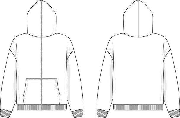 Hoodie Mock Up Vector Art, Icons, and Graphics for Free Download