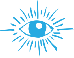 diseño de símbolo de signo de icono de ojo png