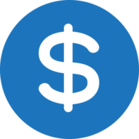 dollar icon sign symbol design png