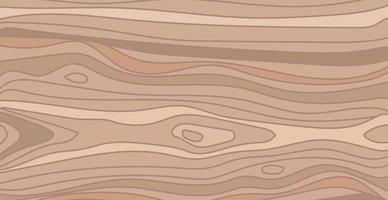 Panoramic texture of light wood with knots - Vector