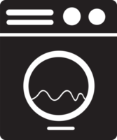 lavadora icono signo símbolo diseño png