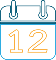 Calendar icon sign symbol desiggn png