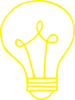 ritning glödlampa ikon tecken symbol design png