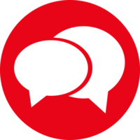 speech bubble chat icon sign design png