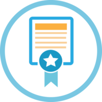 certificat icône inscrivez vous symbole conception png
