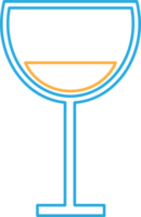 design de símbolo de sinal de ícone de bebida png