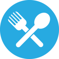 Spoon Fork Icon sign symbol design png