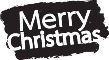 merry christmas tekst belettering ontwerp png