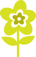 fleur icône flore signe symbole conception png