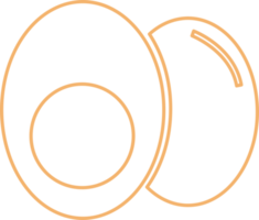 diseño de símbolo de signo de icono de huevo