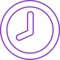 Clock icon sign symbol design png