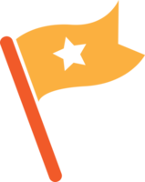 diseño de símbolo de signo de icono de bandera png