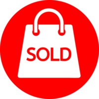 Shopping bag icon Sale package sign design png