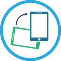 Phone mobile icon sign symbol design png