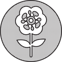 Flower icon sign symbol design png
