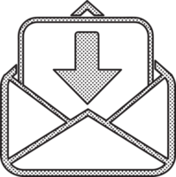 e-mail en mail pictogram teken symbool ontwerp png