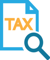 Tax icon sign symbol design png