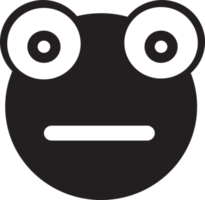 Frosch Emotion Symbol Zeichen Symbol Design png