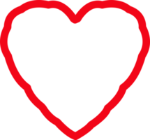 hart pictogram liefde teken ontwerp png