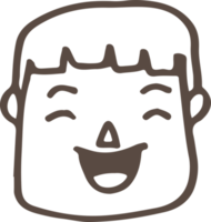 disegno di simbolo del segno dell'icona di persone disegnate a mano png