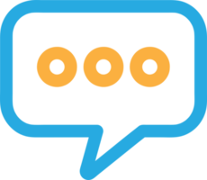 Speech bubbles icon sign symbol design png