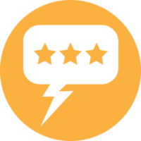 Speech bubble icon sign design png