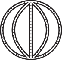 wereldbol pictogram teken symbool ontwerp png