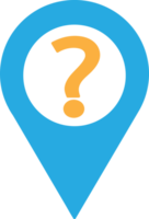 Location pin icon sign symbol design png