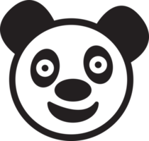panda cartoon icon sign symbol design png