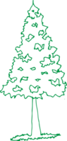 bomen met bladeren pictogram teken ontwerp png