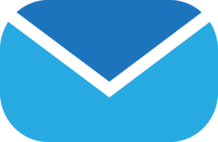 diseño de signo de icono de correo electrónico png