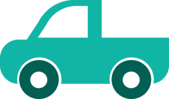 diseño de símbolo de signo de icono de coche png